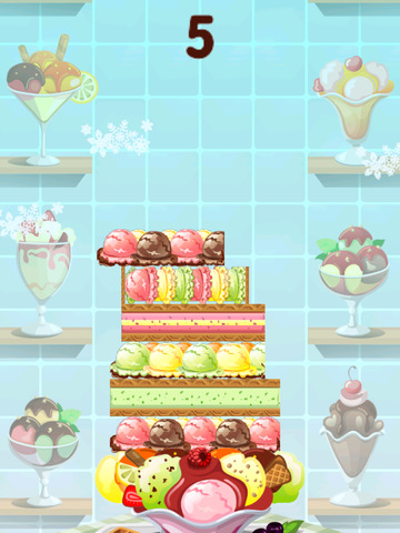 【免費遊戲App】Frozen Gelato Yogurt Mania - Tower of Sugar-APP點子