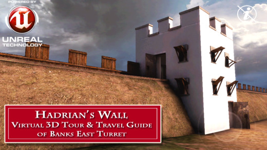 Roman army fortifications in Britain. Hadrian's Wall - Virtual 3D Tour Travel Guide of Banks East Tu