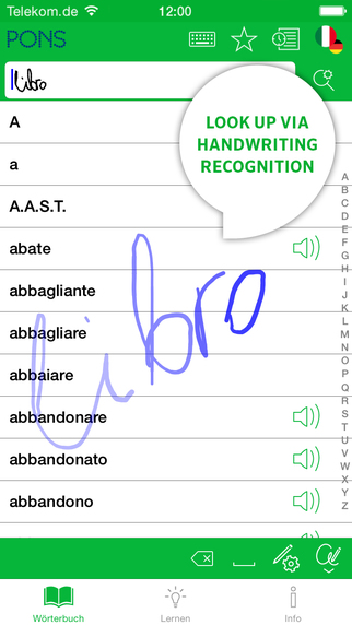 【免費書籍App】Dictionary Italian - German BASIC by PONS-APP點子