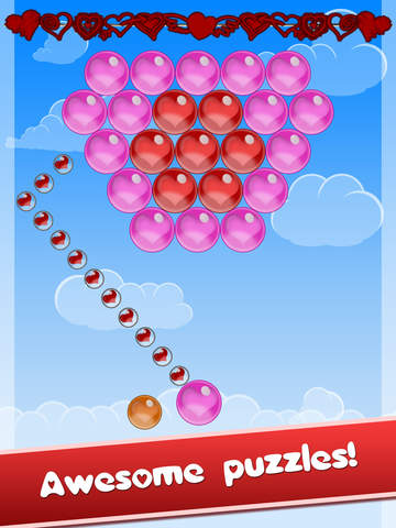 【免費遊戲App】Bubble Shooter Love Valentine - A deluxe match 3 puzzle special for Valentine's day-APP點子