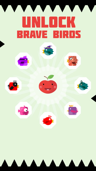 【免費遊戲App】Stupid Birds – Avoid the spikes-APP點子