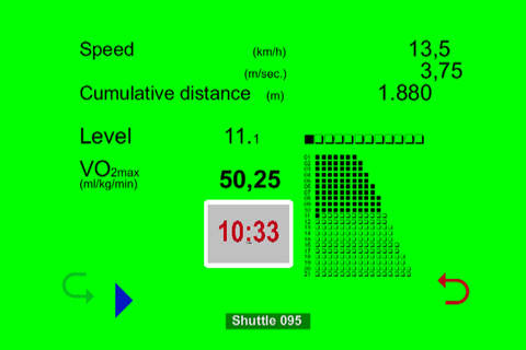 Multi Stage 20m-Shuttle Run Tests screenshot 3
