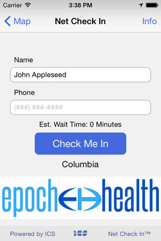 Net Check In - Epoch Men's Health screenshot 2