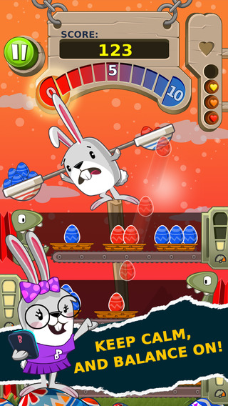 【免費遊戲App】Frantic Rabbit: Easter Edition-APP點子