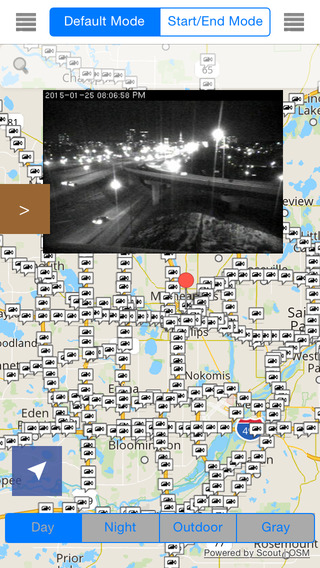 Minnesota Minneapolis Offline Map Navigation POI Travel Guide Wikipedia with Traffic Cameras
