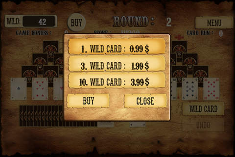 Wild West Solitare screenshot 3