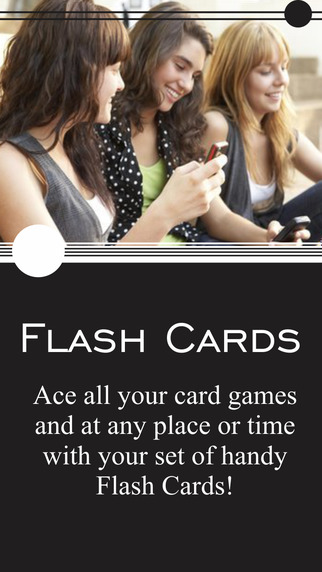 Flash Cards Free - Ace all your card games and at any place or time with your set of handy Flash Car