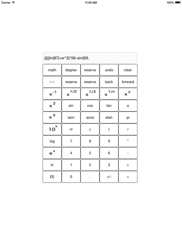 Scientific Calculator - for ipad 15