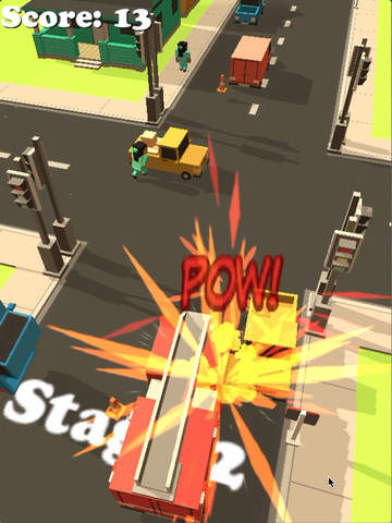 【免費遊戲App】Ziggy Road - ZigZag Traffic Racer !-APP點子