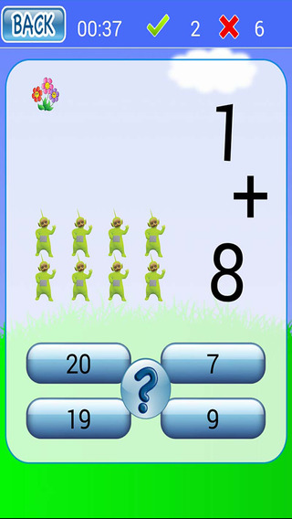 Kids Maths Game For Teletubbies Version