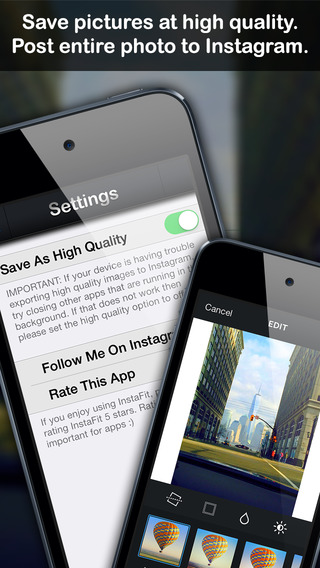 【免費攝影App】InstaFit - Post Photos To Instagram Without Cropping Free-APP點子