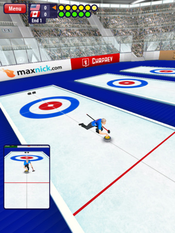 【免費遊戲App】Curling3D HD-APP點子