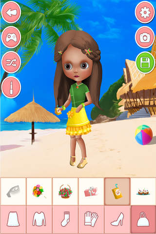Dress up fashion dolls - make up games screenshot 4