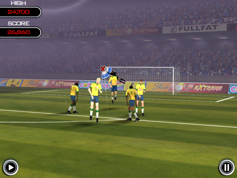 Flick Soccer! HD screenshot 2