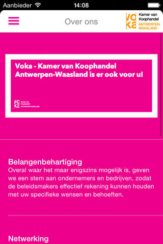 Voka Antwerpen-Waasland screenshot 2