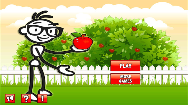 Steal The Apple From The Stickman Challenge - Fruit Control Strategy Game LX