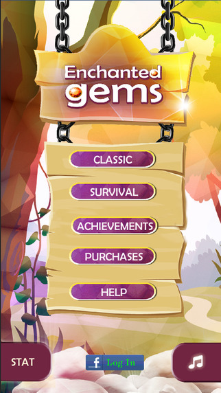 【免費遊戲App】Enchanted Gems-APP點子