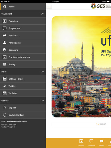 【免費商業App】UFI Istanbul 2015-APP點子