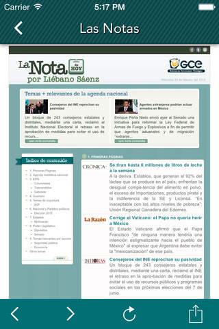 La Nota screenshot 2