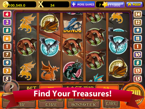 Slots - Vegas Treasures screenshot 2