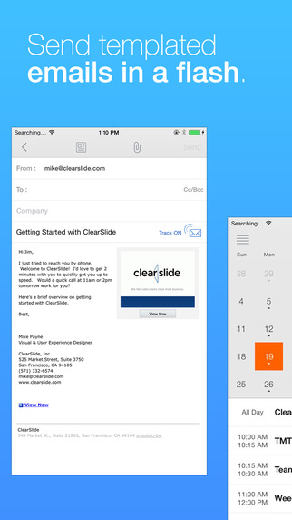 【免費生產應用App】ClearSlide Mail-APP點子