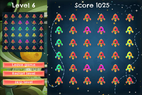 Solar Match - PRO - Slide  Rows And Match Galactic Spaceships Arcade Puzzle Game screenshot 3