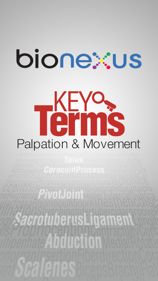 Key Terms: Palpation and Movement