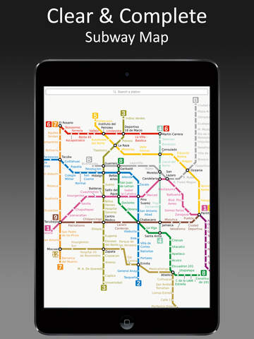 【免費旅遊App】MetroMap Mexico-APP點子