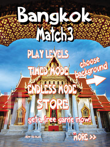 【免費遊戲App】Bangkok (กรุงเทพมหานคร) Match3-APP點子