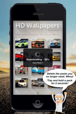 HD Car Wallpapers for iPad, iPhone, iPod Touch and Mini screenshot 2