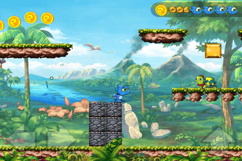 Blue Dragon Run - The Best Running Games screenshot 2