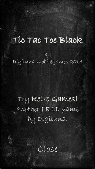 【免費遊戲App】TicTacToe black-APP點子