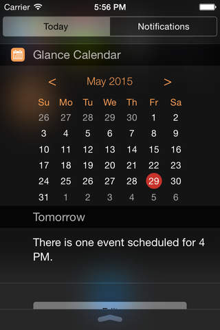 Glance Calendar screenshot 3