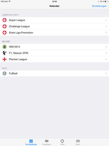 【免費運動App】Super League Spielplan - Alle Termine inklusive Ergebnisse in Ihren Kalender (FussballCal)-APP點子