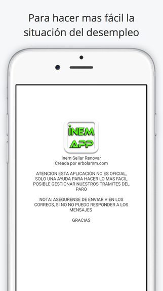 免費下載生產應用APP|Inem Sellar Renovar - Servicio de Empleo app開箱文|APP開箱王