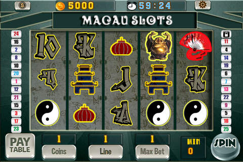 Macau Slots Pro - Best Slot Machine Game Ever screenshot 2