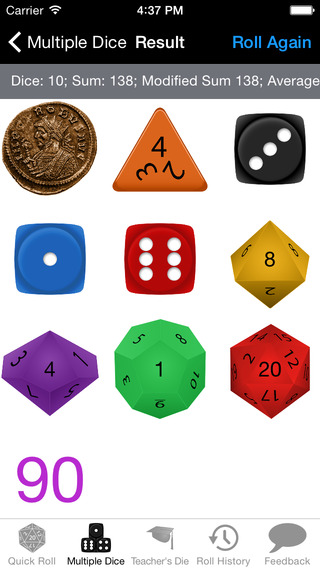 【免費遊戲App】Natural 20 Lite - for Rolling Dice-APP點子