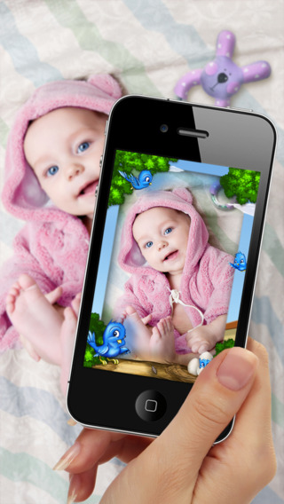 MamaCam - the cutest camera frames for your baby photos