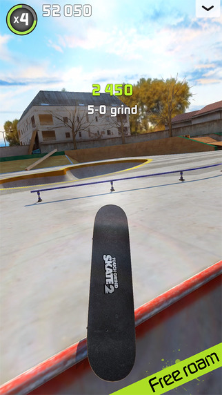 【免費遊戲App】Touchgrind Skate 2-APP點子