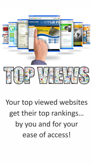 【免費娛樂App】Top Views - Your top viewed websites get their top rankings… by you and for your ease of access!-APP點子