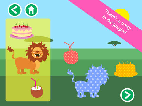 Math Tales Puzzle - Waiting for The Jungle LITE screenshot 2