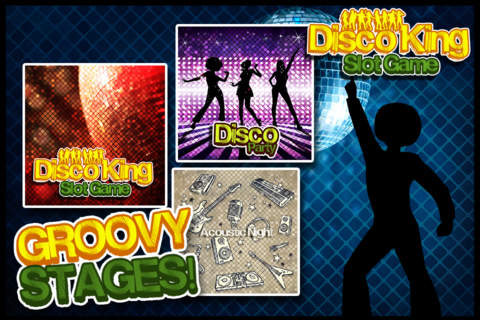Amazing Disco King Of las Vegas Slots - Play Now Top Slots Gold screenshot 2