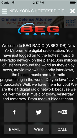 免費下載娛樂APP|BEG Radio (WBEG-DB) app開箱文|APP開箱王
