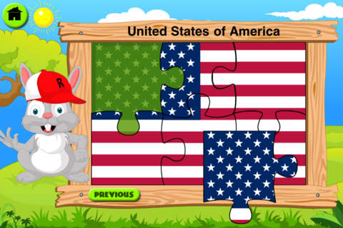 World Flags Jigsaw Puzzle screenshot 3