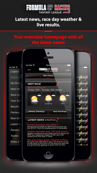 【免費運動App】Formula GP Racing Fantasy League-APP點子