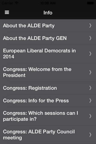 ALDE Party Congress - Lisbon 2014 screenshot 4