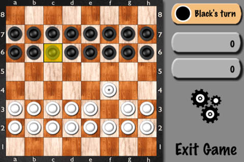 Dama (Turkish Checkers) screenshot 2