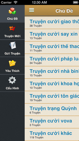 【免費娛樂App】Truyện Cười-APP點子