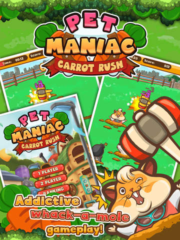 【免費遊戲App】Pet Maniac Carrot Rush-APP點子