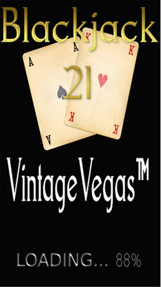 VintageVegas™ Case - Pretty Simple Retro Criminal Blackjack Casino Crime Game